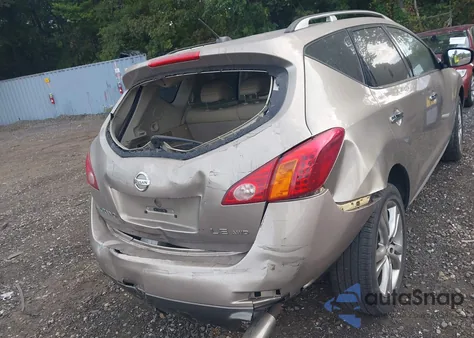 2009 Nissan Murano Le from USA, damaged, VIN JN8AZ18W69W207239